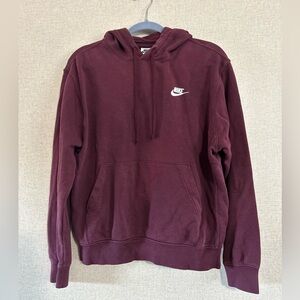 Nike Maroon Pullover Hoodie